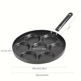 1pc 24cm Non-Stick Multi-Purpose Fry Pan - Durable, Easy-Clean Surface - Compatible with Induction & Gas Stoves, Perfect for Eggs, Steaks & More