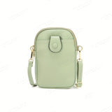 deanwangkt  Mini Cute Crossbody Cellphone Bag, Candy Color Shoulder Bag, Women's Fashion Handbag, Card Holder & Purse Wallet