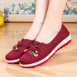 Elegant Spring Flats for Women: Lightweight, Comfortable, Bowknot-Embellished Soft Slip-Ons, Ideal for Leisure & Style