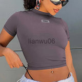 Women's Blouses Shirts Women Top T Shirt Women Summer O Neck Base Tees Streetwear Slim Casual Y2K Casual Female Skims Long Sleeve TShirts J230802