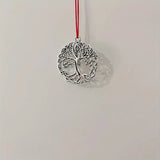 1pc Christmas Tree Ornament Alloy Metal Animal Life Tree Snowflake Ornament Pendant Home Decoration