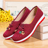 Elegant Spring Flats for Women: Lightweight, Comfortable, Bowknot-Embellished Soft Slip-Ons, Ideal for Leisure & Style