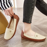 Chic Womens Loafers - Effortless Slip-on Design, Breathable Lightweight Comfort, Ideal for Daily Wear