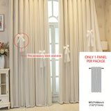 1panel One-layer Cloth One-layer Yarn Blackout Curtains, Modern Simple Style Decorative Curtains, Suitable For Living Room Bedroom Balcony Floating Window Partition Noise Reduction Romantic Curtains Home Decor