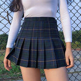 deanwangkt - School Girl Pleated Tennis Skirt