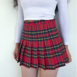 deanwangkt - School Girl Pleated Tennis Skirt