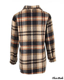 Deanwangkt - Plaid top with buttoned pocket