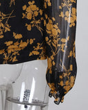 Deanwangkt - Floral off-the-shoulder top