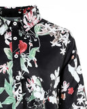 Deanwangkt - Floral Print Long Sleeve Button Up Top