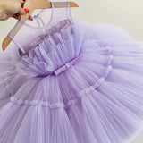 deanwangkt  Baby Clothes for Girls Toddler Kids Wedding Princess Gown Girl Elegant Birthday Dress Tulle Bridesmaid Evening Party Dresses