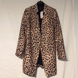 deanwangkt Women Jackets Fall Women Fashion Leopard Printed Sexy Winter Warm Wide Female Jackets Wind Coat Cardigan Long Cardigan Coat