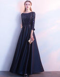 DEANWANGKT Long Formal Sequined Prom Dresses Party New Plus Size Robe De Soiree Embroidered Gowns