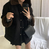 deanwangkt  Lambswool Retro Coats Fashion Thicken Elegant Warm Hot  Winter High Street New Casual All Match Loose Jackets