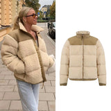 deanwangkt Thick Warm Teddy Jacket Women Winter Suede Fur Fleece Jacket Coat Faux Shearling Outerwear Coats Female Lamb Puffer Jackets Man