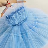 deanwangkt  Baby Clothes for Girls Toddler Kids Wedding Princess Gown Girl Elegant Birthday Dress Tulle Bridesmaid Evening Party Dresses