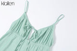 deanwangkt Summer Sexy V Neck Backless Solid A-Line Dress Women New Simple Casual Beach Vacation Club Party Female Mini Dresses