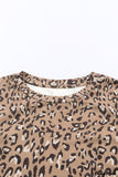 Deanwangkt - Leopard Print Long Sleeve Blouse