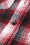 Deanwangkt - Black checked jacket with pockets and buttons