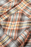 Deanwangkt - Plaid Button-Up Long Sleeve Shirt