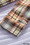 Deanwangkt - Plaid Button-Up Long Sleeve Shirt