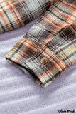 Deanwangkt - Plaid Button-Up Long Sleeve Shirt