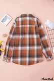 Deanwangkt - Long sleeve plaid shirt with pocket