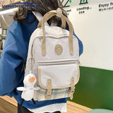 Back to school backpack Fashion  Kawaii Shoulder Bag For Teenage Girls Multi-Function  Ladies Travle Backpacks