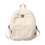 Back to school backpack Canvas Small Vintage Feminina Mini Female Solid Girl Mochilas