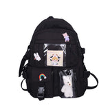 Back to school backpack Schoolbag Girl INS Korean Edition College Wind High Junior High Students SEN Department Of Girls Backpack