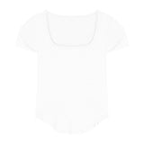 deanwangkt Color Slim Tshirt Short Sleeve Tees Women  Summer Y2k Crop Tops Female Korean Style Design Fashion Sexy Blouse Chic