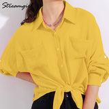 deanwangkt Beach Oversized Shirt Women Summer  Bat Sleeve Top Transparent Blouses Summer Covers Shirts For Women Beach Tops