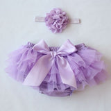 Baby Cotton Chiffon Ruffle Bloomers Cute Baby Diaper Cover Newborn Flower Shorts Toddler Fashion Summer Clothing