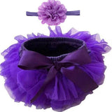 Baby Cotton Chiffon Ruffle Bloomers Cute Baby Diaper Cover Newborn Flower Shorts Toddler Fashion Summer Clothing