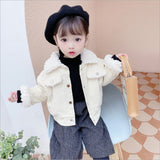 deanwangkt new Baby Girl Boy winter Spring Autumn Plush Coats Jackets Fashion cotton down Kids Children Overwear Clothes